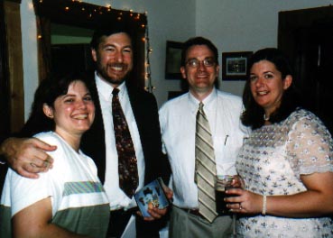 Steve and Lisa Swaine with R&B